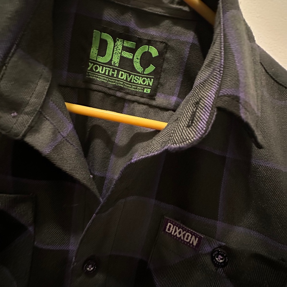 DIXXON youth long sleeve flannel